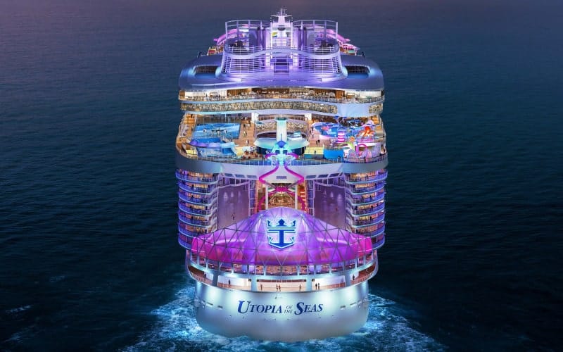 Crucero Utopia of the Seas navegando por el Caribe